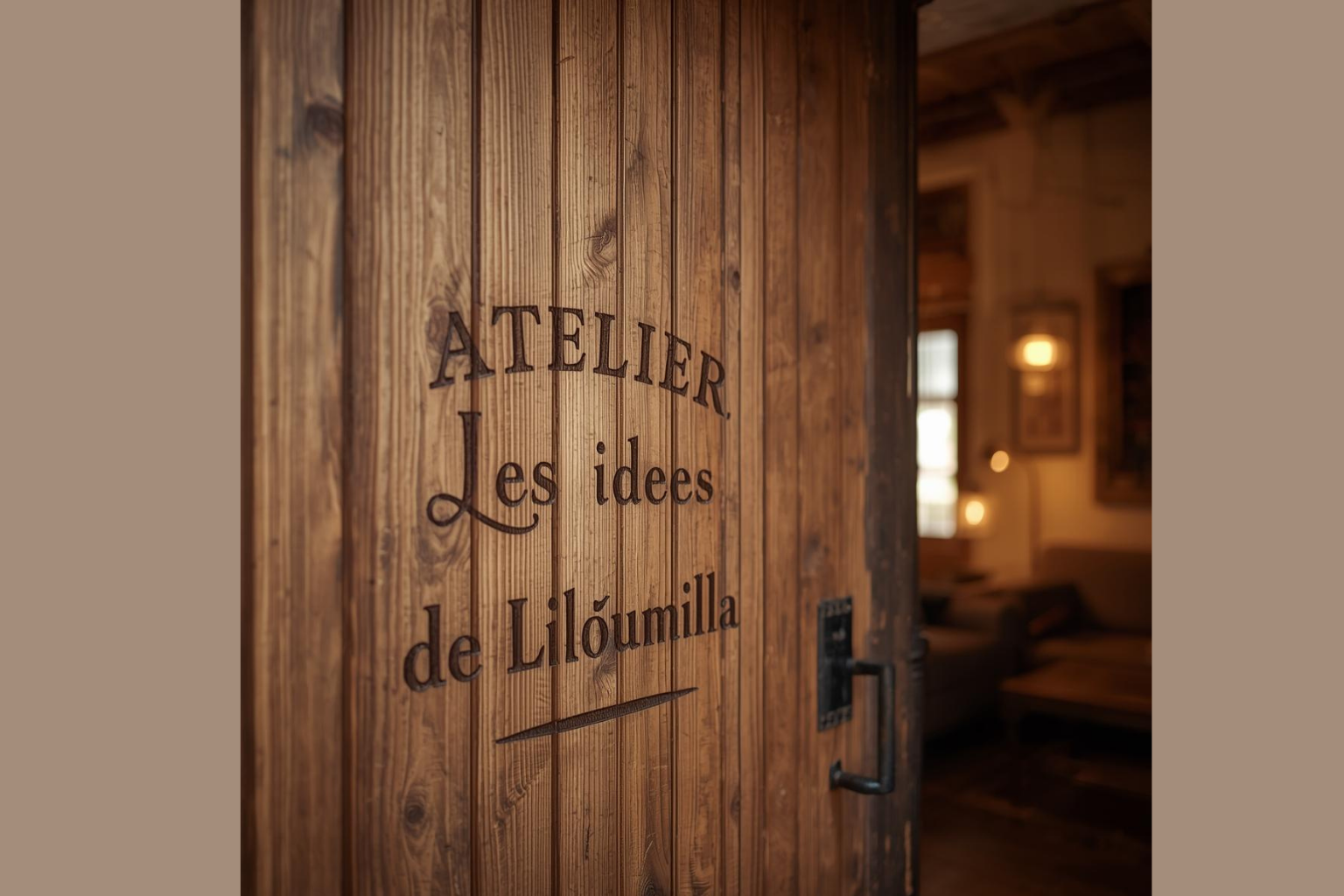 Dans les coulisses de l’atelier Les Idées de Liloumilla