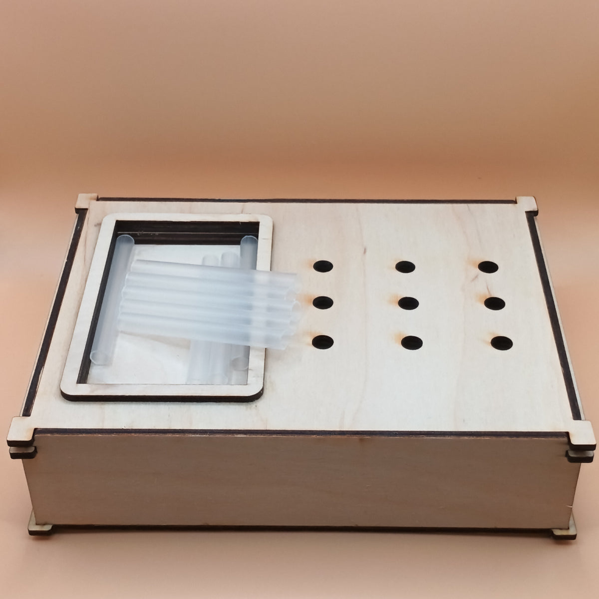 Task Box Pailles artisanale – Les idées de Liloumilla, activité sensorielle faite main en France