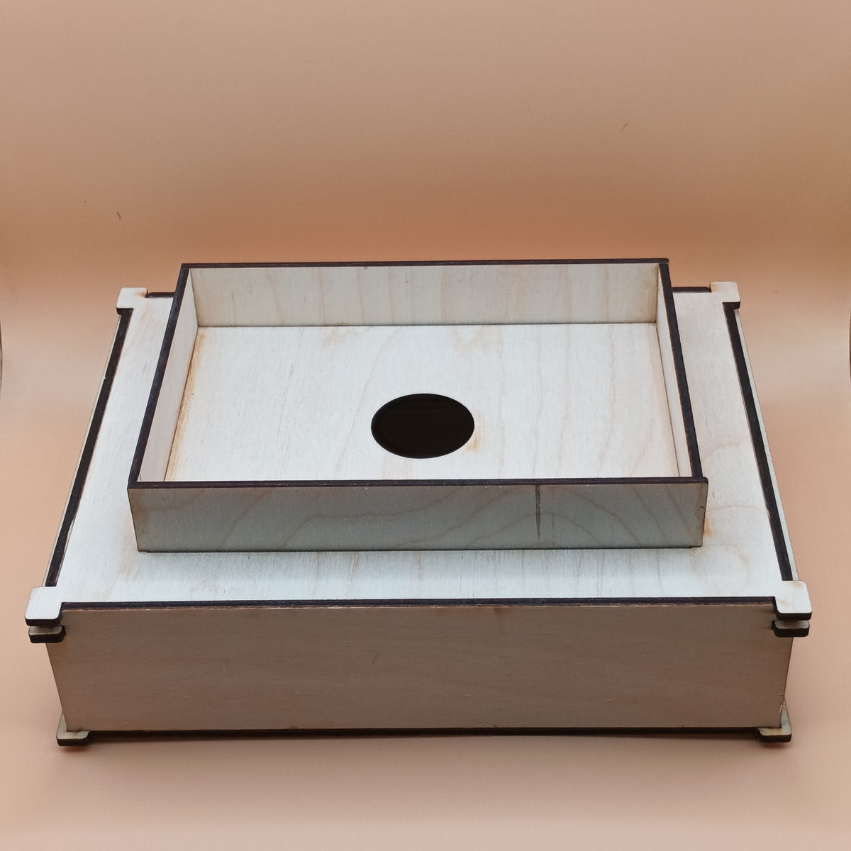 Task Box pince à linge, activité terminée.